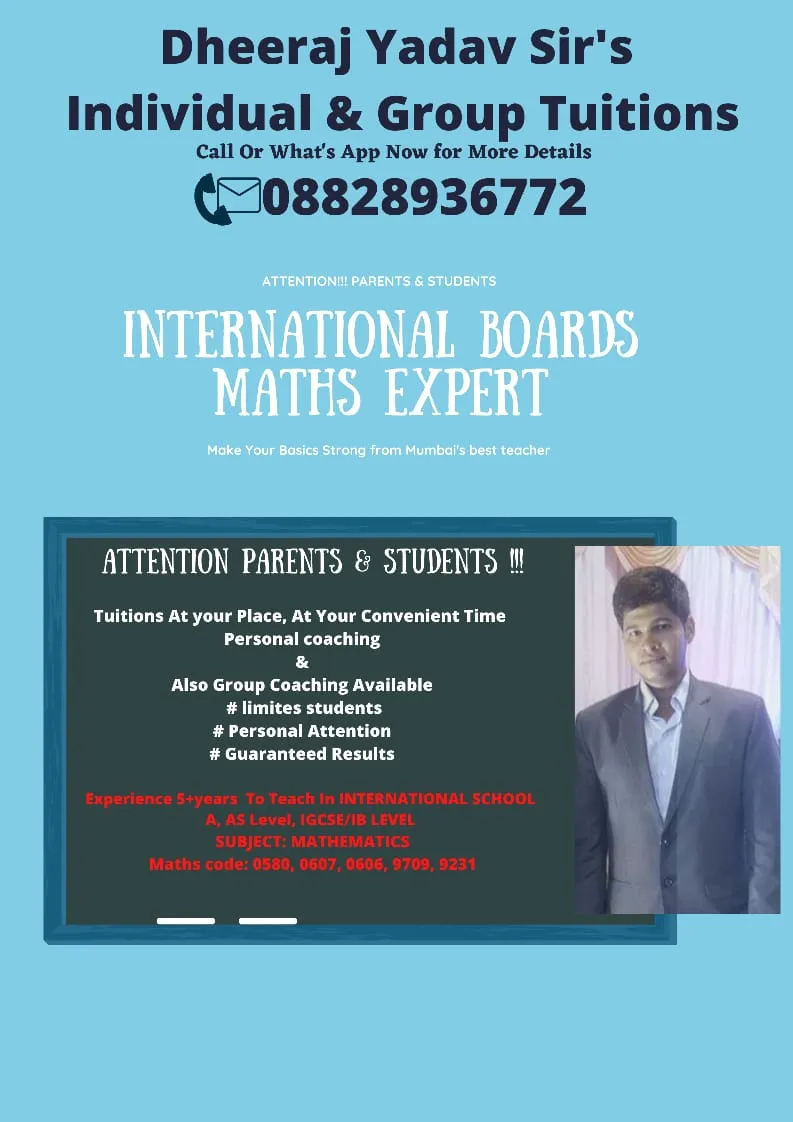CBSE 6 to 10 Course by Dheeraj Yadav